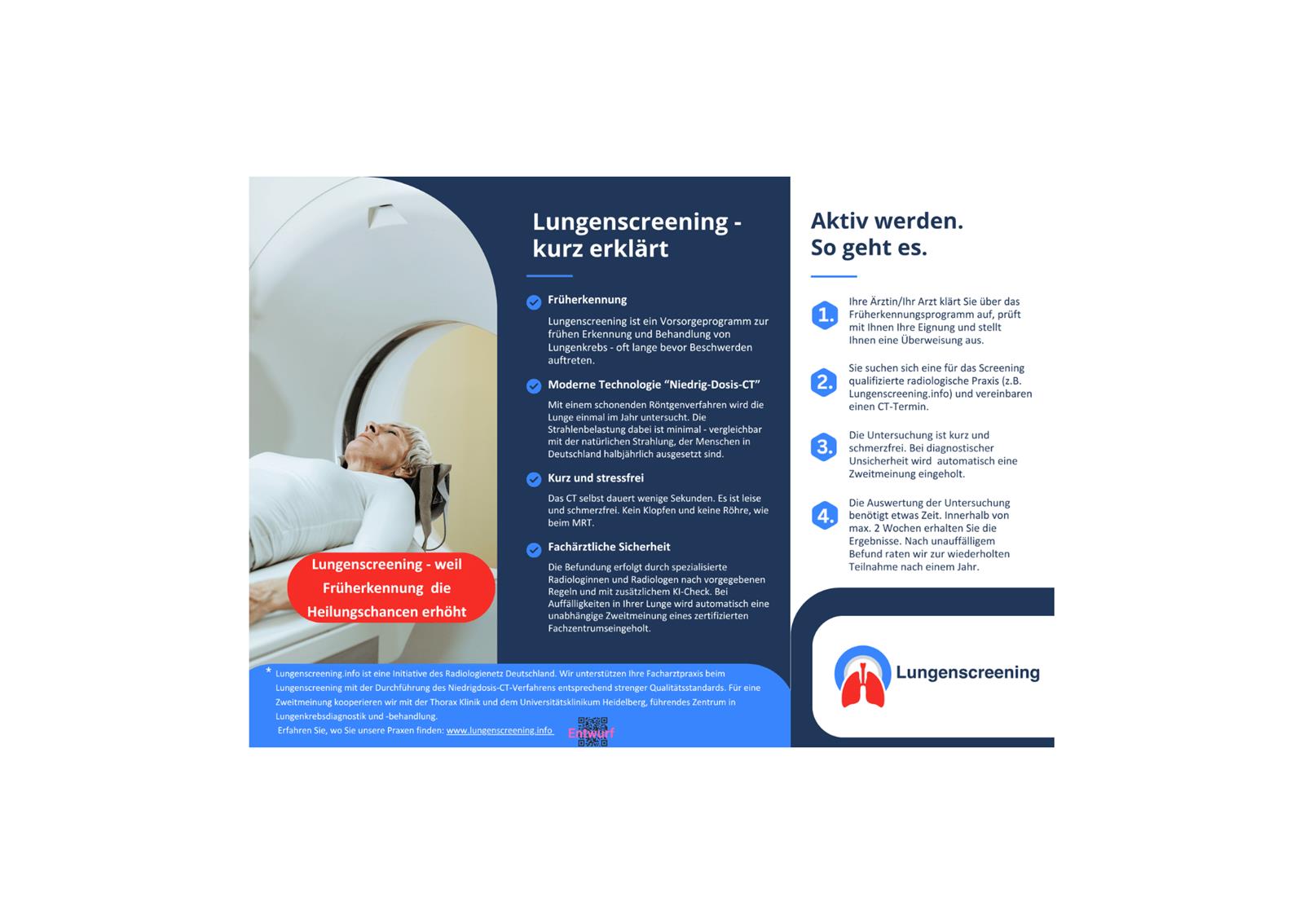 Unser Informationsflyer für Versicherte 